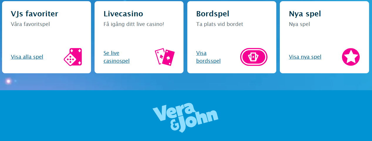 Utforska Vera John Casino online: slots, licens, support, betalningar & bonusar